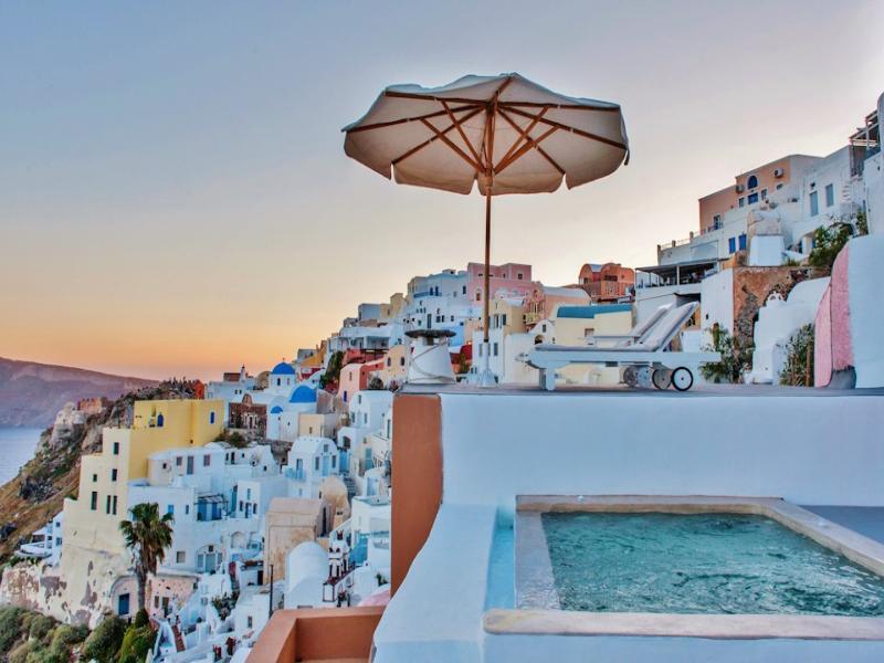 Chroma Suites Oia Exterior foto